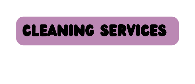 Cleaning services